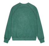 RAW CUT M LOGO PIGMENT SWEATSHIRT