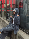 Meti Pigment Overfit Hood Zip-Up