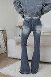 Peach Vintage Wash Denim