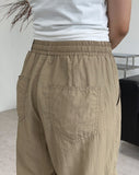 Miel Pintuck Nylon Cargo Pants