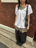 Hochimi Frill Layered Sleeveless
