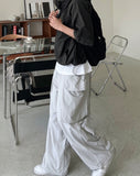 String Balloon & Jogger Cargo Pants