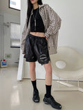 Scuz seersucker check shirt