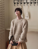 Hiro loose fit boucle knit
