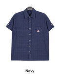Sepun Roll-up Patch Check Shirt