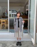 [unisex] Ilkoro Snap Button Nylon Banding Bermuda Pants