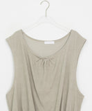 Grine Pigment String Layered Sleeveless One Piece