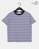 Levon loose fit striped short sleeve t-shirt