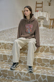 Village Flower Pigment Hoodie