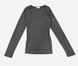 Deep u Neck Sleeve