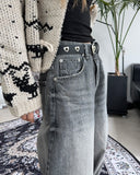 Dianne Gray Balloon Denim Pants