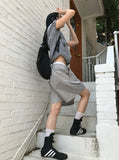 LAYERED NYLON SHORTS