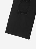Heavy Damage Black Denim