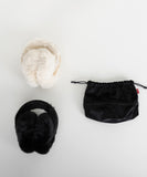 Yancora soft furline wool earmuffs