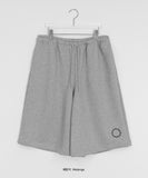 [unisex] Miol embroidery star banding bermuda pants