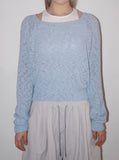 SQUARE-NECK KNIT