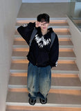Lang Balloon Antique Amekaji Denim Pants