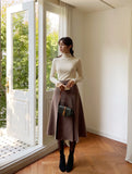 Janed pleated skirt