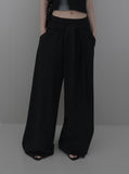 Tie Maxi Wide Sweatpants