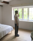 Kensi low-rise nylon track wide pants