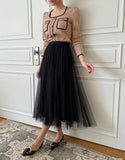 Danish Color Matching Puff Knit