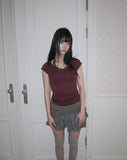 Reya Halter Short Sleeve T-shirt