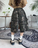 Lucien Camo Cargo Bermuda Pants