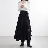Prene Flared Wrap Skirt
