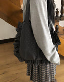 Gael Dot Frill Shoulder Bag