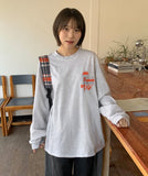 [unisex] Kiori Sun Printing Over Long Sleeve Tee