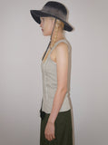 PIGMENT SLIT SLEEVELESS