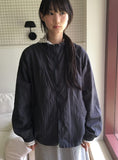 [unisex] Hidani Two-Way String Windbreaker Jumper