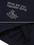 Happiest Embroidered Hoodie