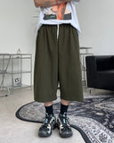 Kainen Pintuck Three-Quarter Bermuda Pants