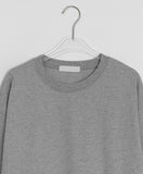 [Unisex] Caliton Cotton Plain Over Long Sleeve Tee
