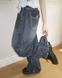 Tamami Balloon Wide Denim Pants