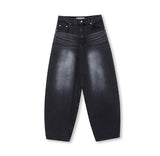 Lighton Brush Balloon Denim Pants