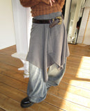 TN Unbalanced Wrap Skirt