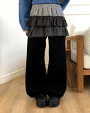 Tenor Wide-Fit Cotton Long Pants