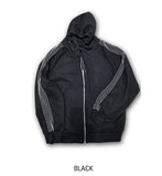 Kevin Track Hood Zip-Up