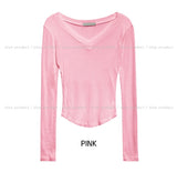 Lynch deep V layered long sleeve