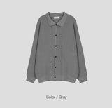 Lena double layered collar knit