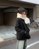 Posom Bokashi Knit Wool Muffler