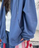 Diede Two Way Hooded Zip-Up