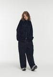 [2-WAY] Java Pattern Zip-Up Knit