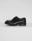 U-tip lace-up shoes