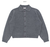 Uni Collar Knit Cardigan
