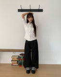 [MADE] Deku Pocket Roll-Up Button Collar Slim Fit Three Quarter Shirt