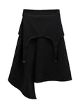 Mod D-ring layered skirt