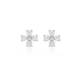 Essence Silver (W) Moissanite Bain Earrings M